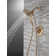 In2ition 4-Setting Dual Shower Head with Handheld Spray, Hand Shower 1.75 GPM
