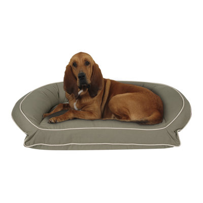 Orthopedic Classic Canvas Bolster Dog Bed