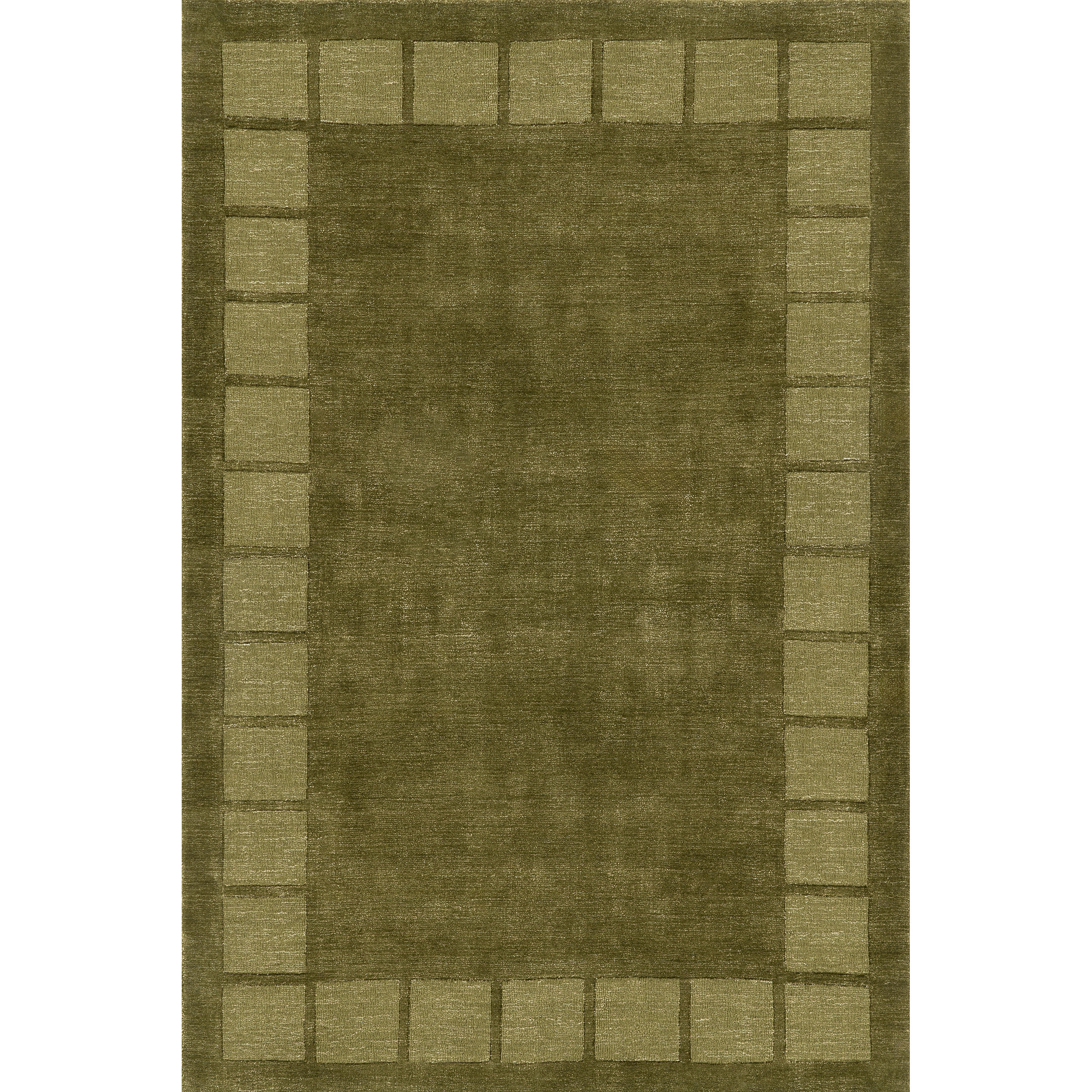 Milchan High Low Wool Blend Area Rug 7’6”x 9’6”