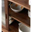 Buffet multifonctionnel en bois massif avec rangement-128963949