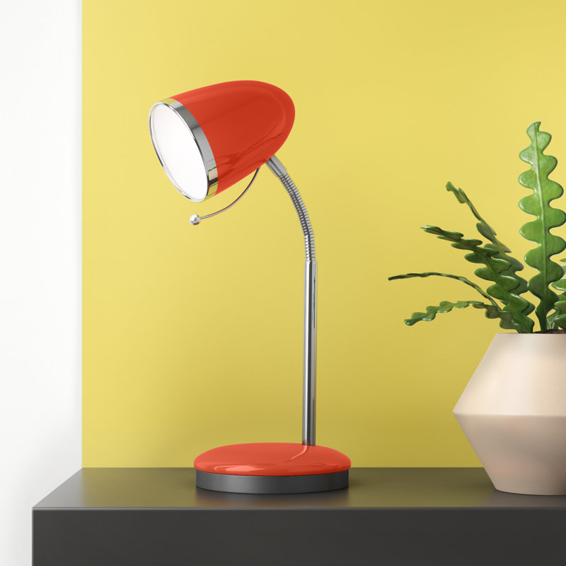 Reidar Metal Desk Lamp, Orange