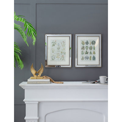 Ensemble de 2 miroirs muraux décoratifs pour la maison
