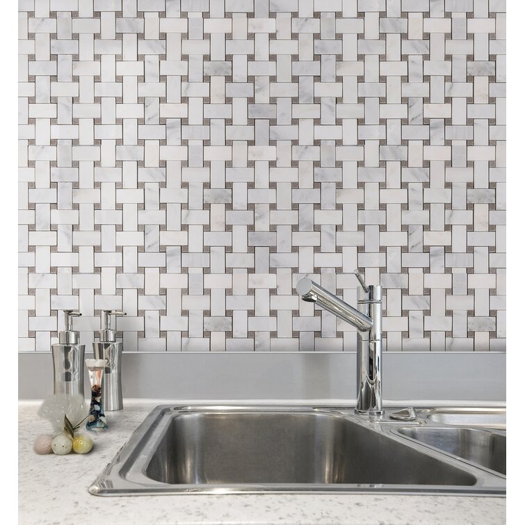 Biltmore Niles Marble Mosaic Tile - 12 x 12 in. - The Tile Shop