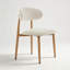 Chaises de salle à manger rembourrées Blondelle-130701703-130701702