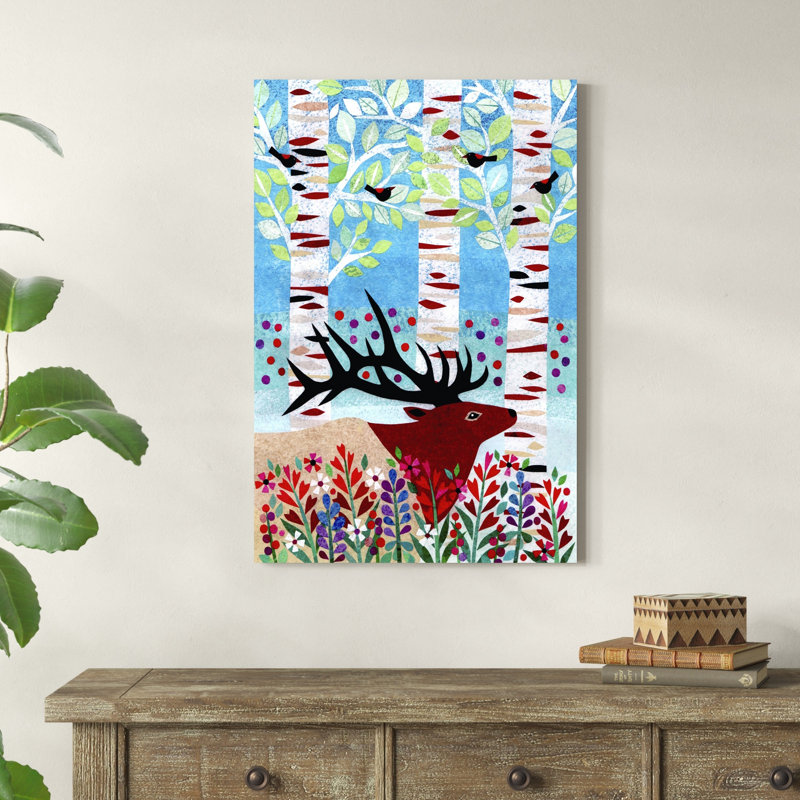 Créatures de la forêt I, H 36 po x l 24 po
