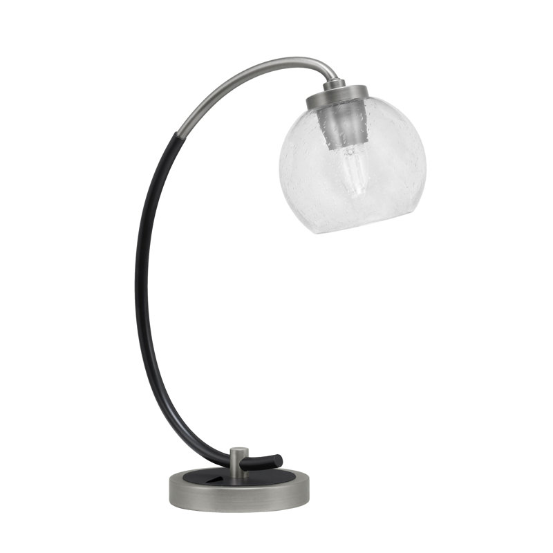 Lampe Astudillo, Graphite / noir mat, Transparent