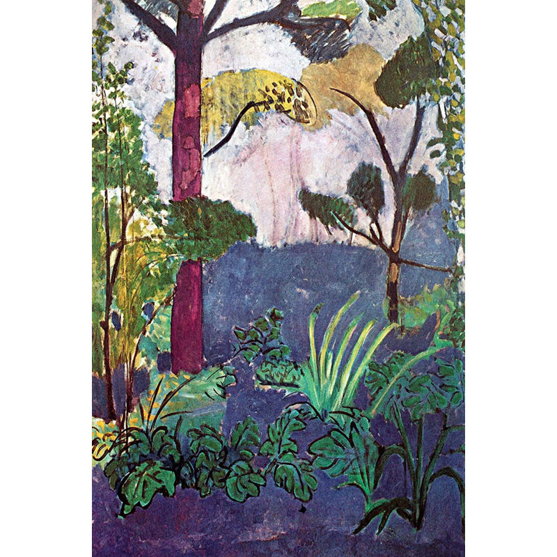 Paysage marocain, H 24 po x l 16 po
