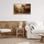 Cheval et chien dans la nature, estampe numérique par Petal Prints Design-102994570-102994575