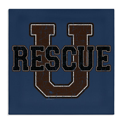 Art mural sur toile "Rescue U" par Spirit Animals / Life Is High