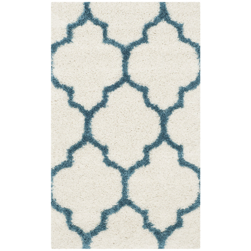 Glenrock Geometric Hand Woven Area Rug, Rectangle 91 x 152 cm
