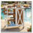 Foldable Outdoor Kitchen Island Patio Kitchen Island Outdoor Kitchen Cart Portable Prep Station with Lockable Wheels-124448396