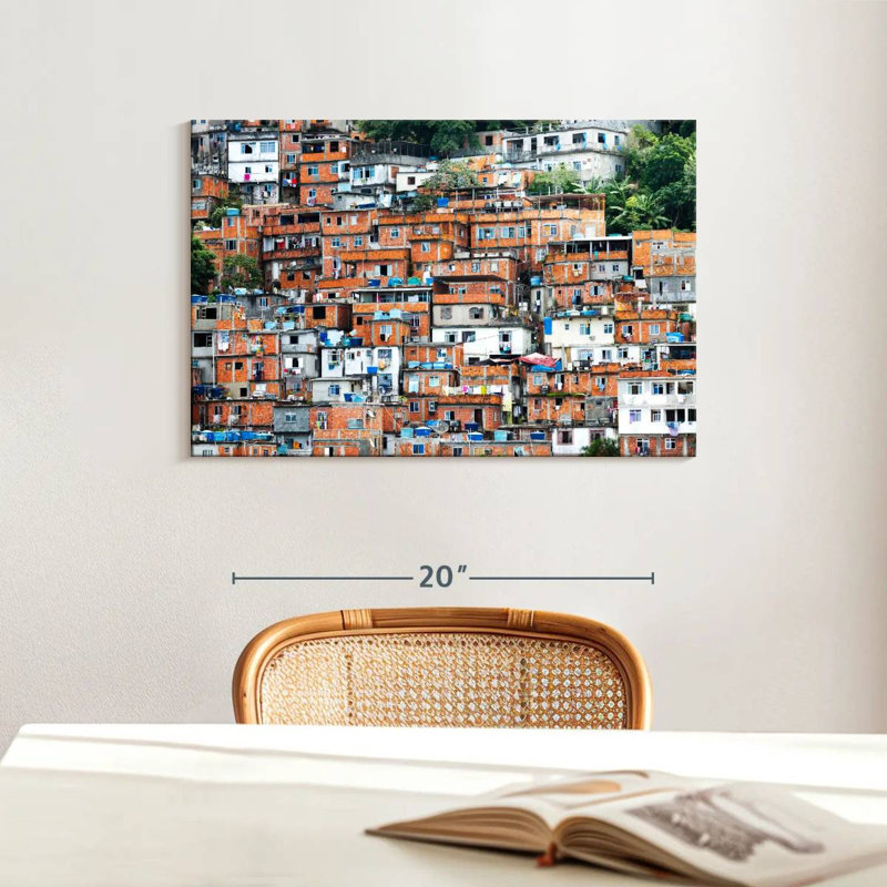 Nicci Favela In Rio, 16" H x 24" W