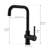 Kitchen Faucet Single Handle 1 Hole Kitchen Sink Faucets