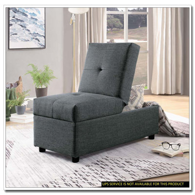 Convertible Storage Ottoman to Chair