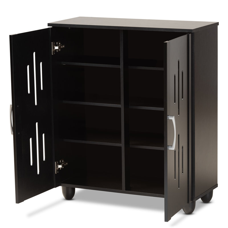 Zellmer 8 Pair Shoe Storage Cabinet