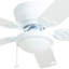 Ventilateur de plafond 52 po avec lumière DEL Benton-347061824