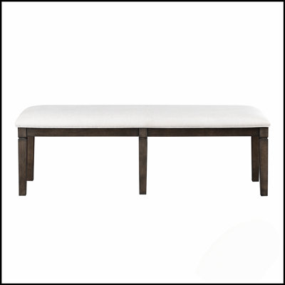 Classic Style 6Pc Dining Set With Dark Espresso Finish, Extension Leaf, Bench, And Comfortable Padded Chairs For Elegant Meals