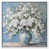 Cadre flottant blanc