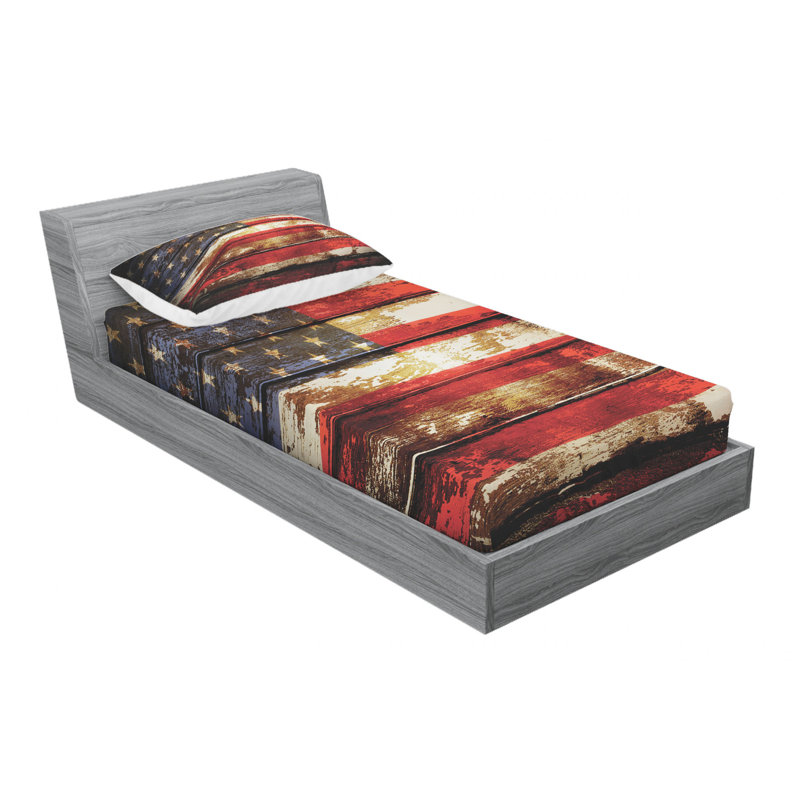 Microfiber Sheet Set, Twin XL Sheet Set with Fitted Sheet