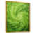 Toile avec cadre flottant or