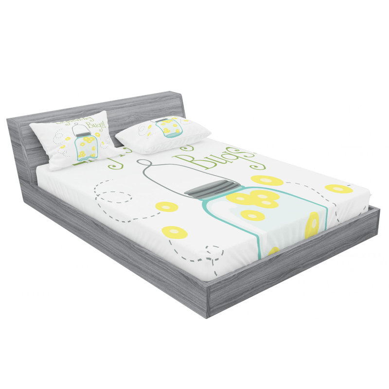 Microfiber Sheet Set, Full Sheet Set with Fitted Sheet