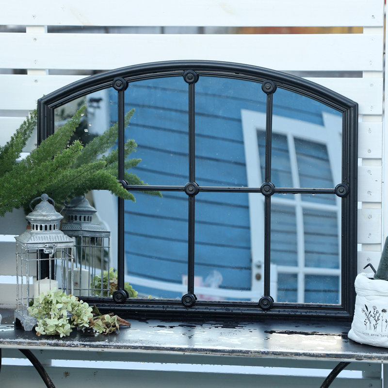 Miroir d'appoint en métal