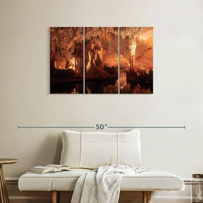 Dominican Republic Cave, 24" H x 38" W