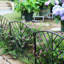 Scendor 5pack Decorative Fence 17in X 7.9ft Garden Metal Fence Rustproof Outdoor