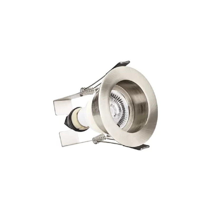 3.3" LED Recessed Lighting Kit, Satin Nickel