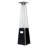 Patio Heater 48,000 , Automatic Flame - Out Device, Waterproof Cover, And Adjustable Temperature Great For Garden Use Outdoor Propane, With Wheels Mobility, Top Protective Net Ideal Gatherings