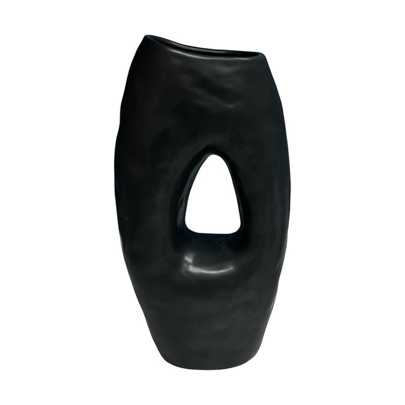 Rencher décoratif, H 12 po x l 8 po x P 4 po, Noir, noir, noir, noir