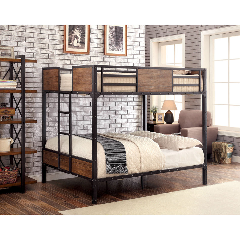 Lanza Kids Bunk Bed, Full Over Full