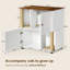 Double Cat Litter Box Enclouse