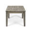 Table d'appoint en bois d'acacia exquis pour des espaces extérieurs élégants