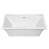 Madelyn 5 65.75" Freestanding Air Bathtub - Matte