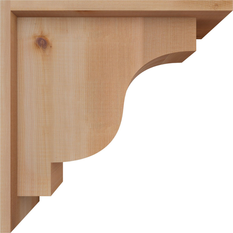 Corbeille Newport avec contre-plaque, H 14 po x l 5,5 po x P 14 po, Cèdre rouge, Lisse