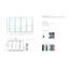 Porte pliante en aluminium Luvindow-121301099-121301100