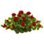 Plante de fleurs artificielle 12 po