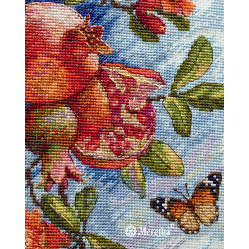 Ensemble de point de croix Ruby Fruits par Merejka K-305