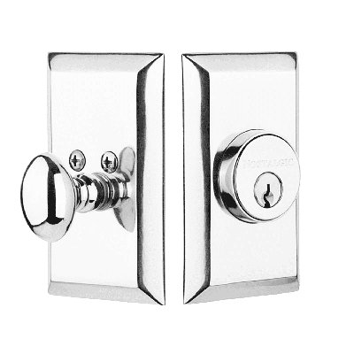 Nostalgic Warehouse Studio Plate Single Cylinder Deadbolt