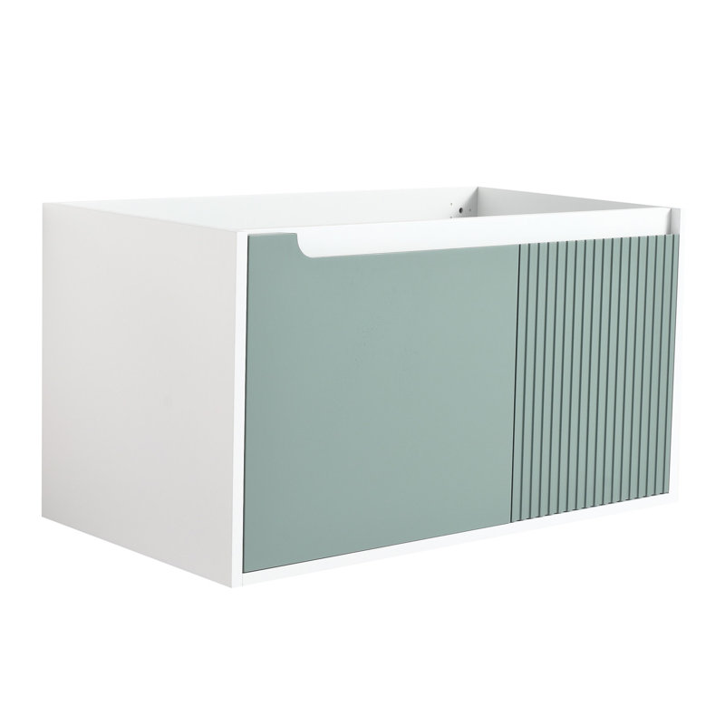 Commode de salle de bain 36 po, charnières de porte à fermeture douce 36 po, Scratch &, 36"