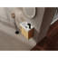 Meuble-lavabo mural 18,5 po avec lavabo en résine, porte simple à fermeture douce, panneau de fibres à densité moyenne, bois naturel (KD-Packing)-42069697