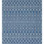 Tapis bleu sarcelle intérieur / extérieur à motif tissé à la main Southbrook Innnsbrook-819146487