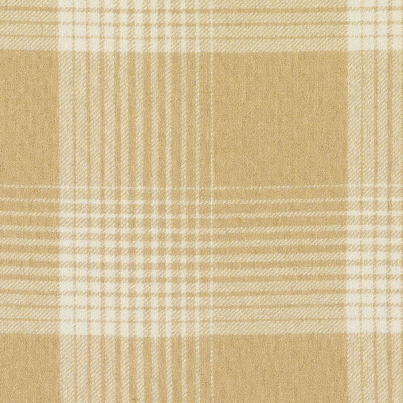 Tissu andover écossaises/tissu massif, Miel