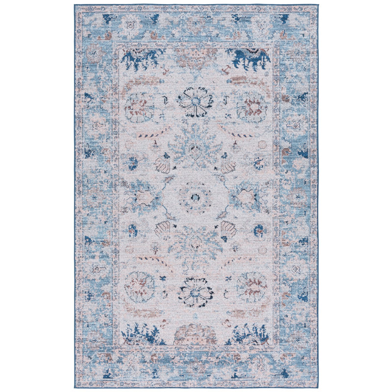 Kerge Tucson Performance Machine Washable Southwestern Rug, Rectangle 5' x 8'
