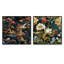 Perrigo - Ensemble de 2 collages carrés de paysages abstraits-101848080-101848081