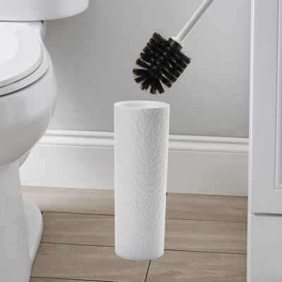 Bath Bliss Hammered Texture Toilet Brush