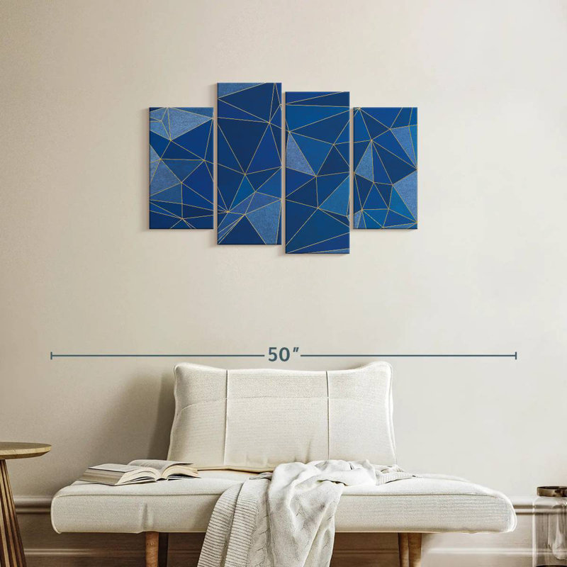 Avery Seamless Geometric Abstract II, 22" H x 36" W