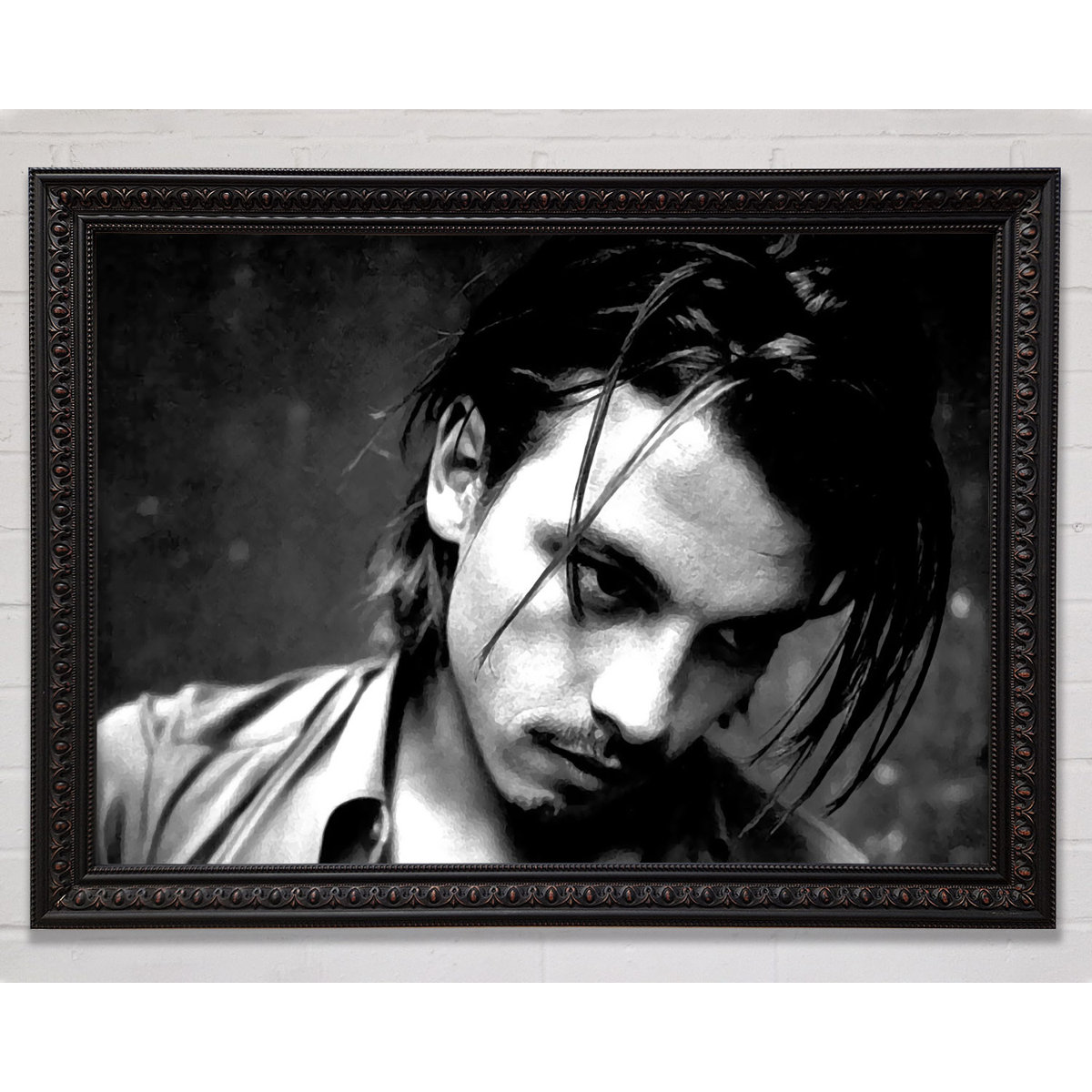 Bright Star Johnny DeppSingle Picture Frame Art Prints