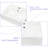 21"X16" White Ceramic Bathroom Sink. Contemporary European Inspired Design With Faucet Hole And Overflow. Arc Beautiful. Elegant Gracious. Superior Quality. Low Water Absorption. Acid Stain
